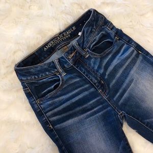 High Waisted American Eagle Jeans